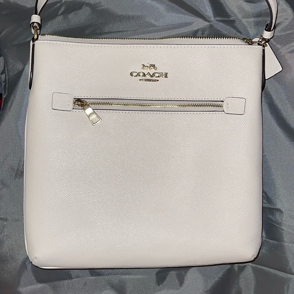 COACH Womens Rowan File Bag In Signature Canvas